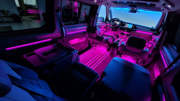 VW T7 Ambientebeleuchtung Nachrüstung mit LED-Technik