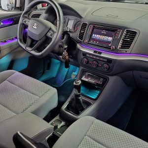 Seat Alhambra – LED Ambientebeleuchtung inkl. Einbau – stilvolle Nachrüstung mit Farbauswahl