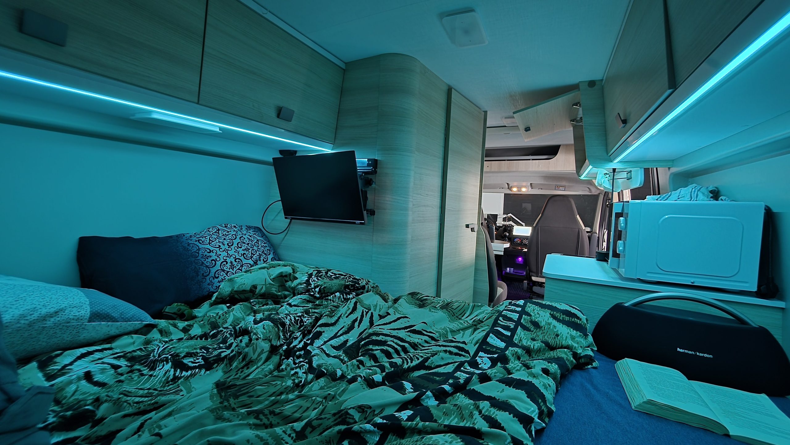 Fiat Ducato Camper Wohnmobil LED Ambientebeleuchtung inkl. Einbau3