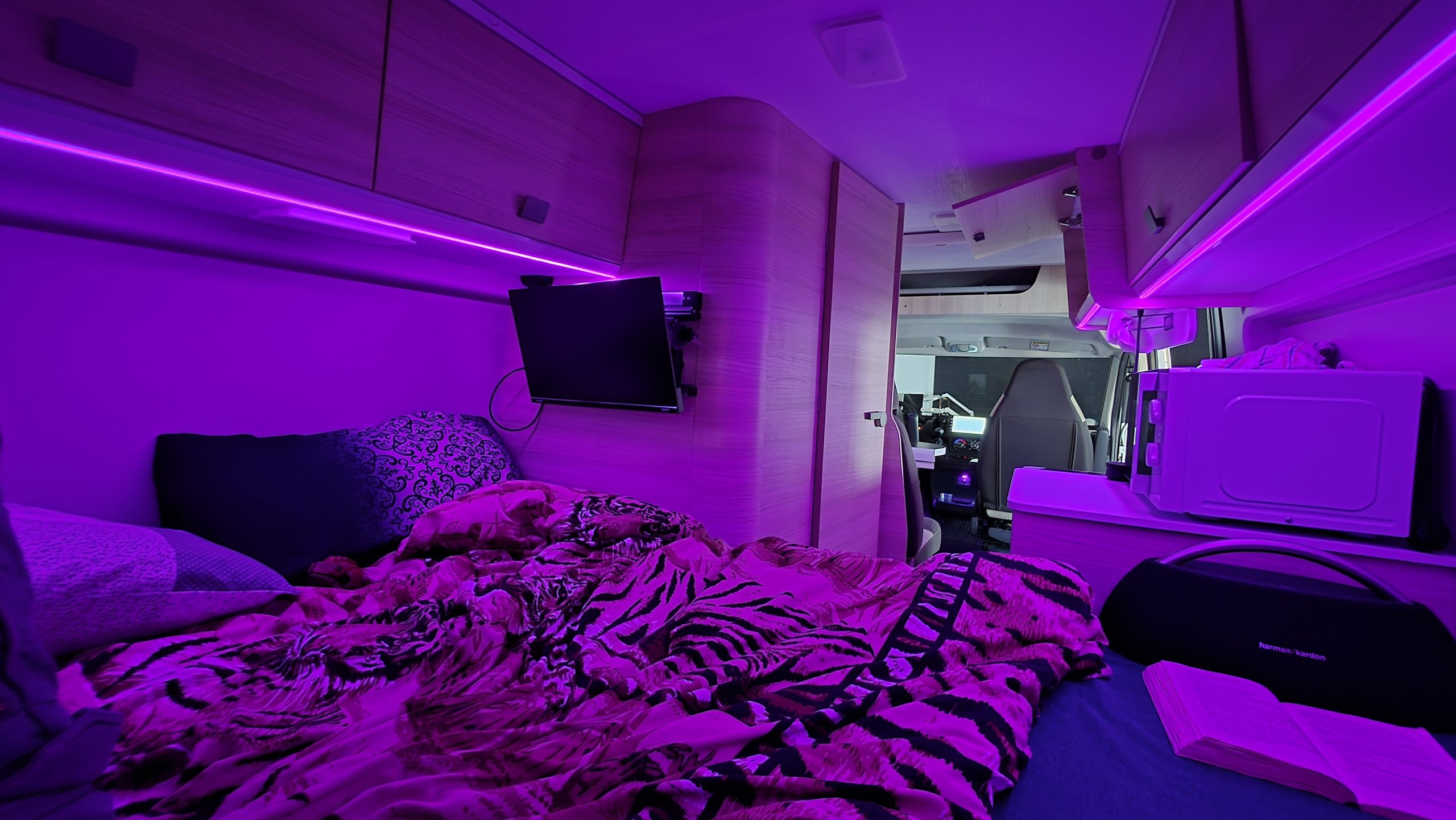 Fiat Ducato Camper Wohnmobil LED Ambientebeleuchtung inkl. Einbau4
