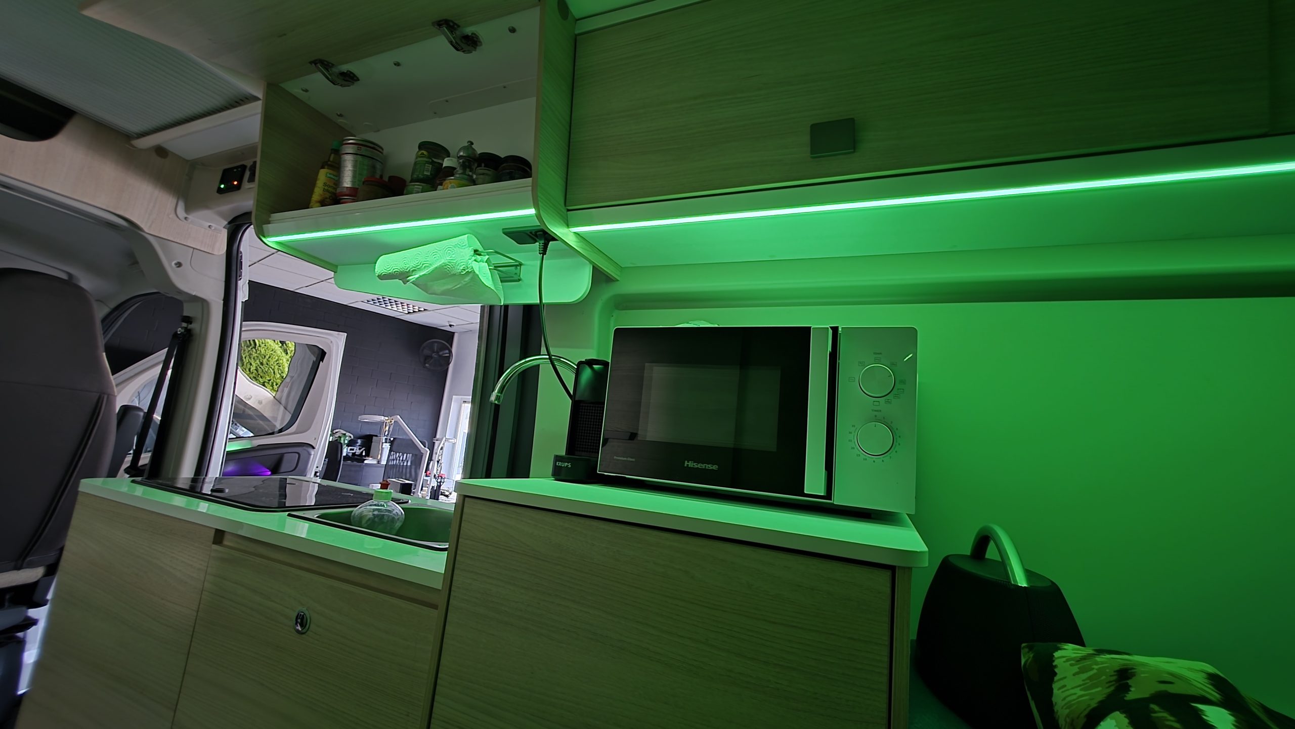 Fiat Ducato Camper Wohnmobil LED Ambientebeleuchtung inkl. Einbau6