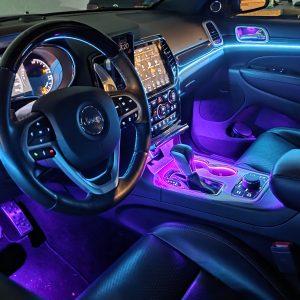 Jeep Grand Cherokee 2018 LED Ambientebeleuchtung – inkl. Einbau