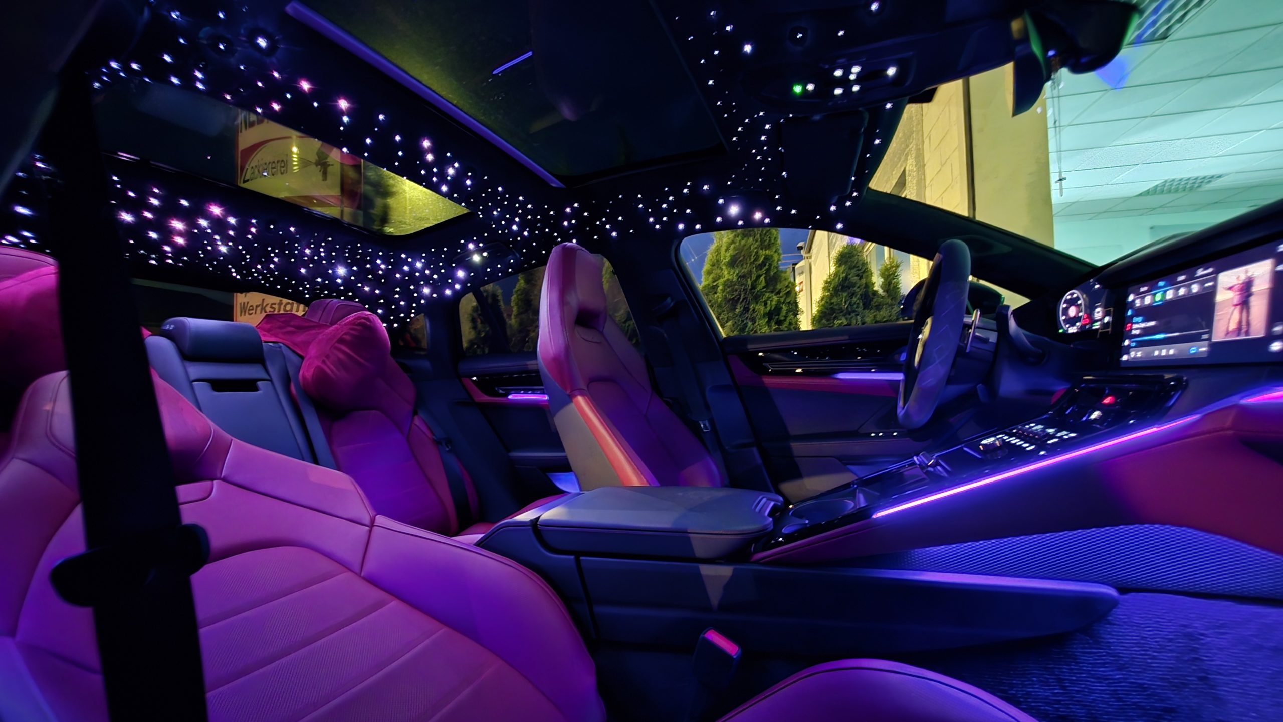 Porsche Panamera 2025 G2LED Ambientebeleuchtung – inkl. Einbau12