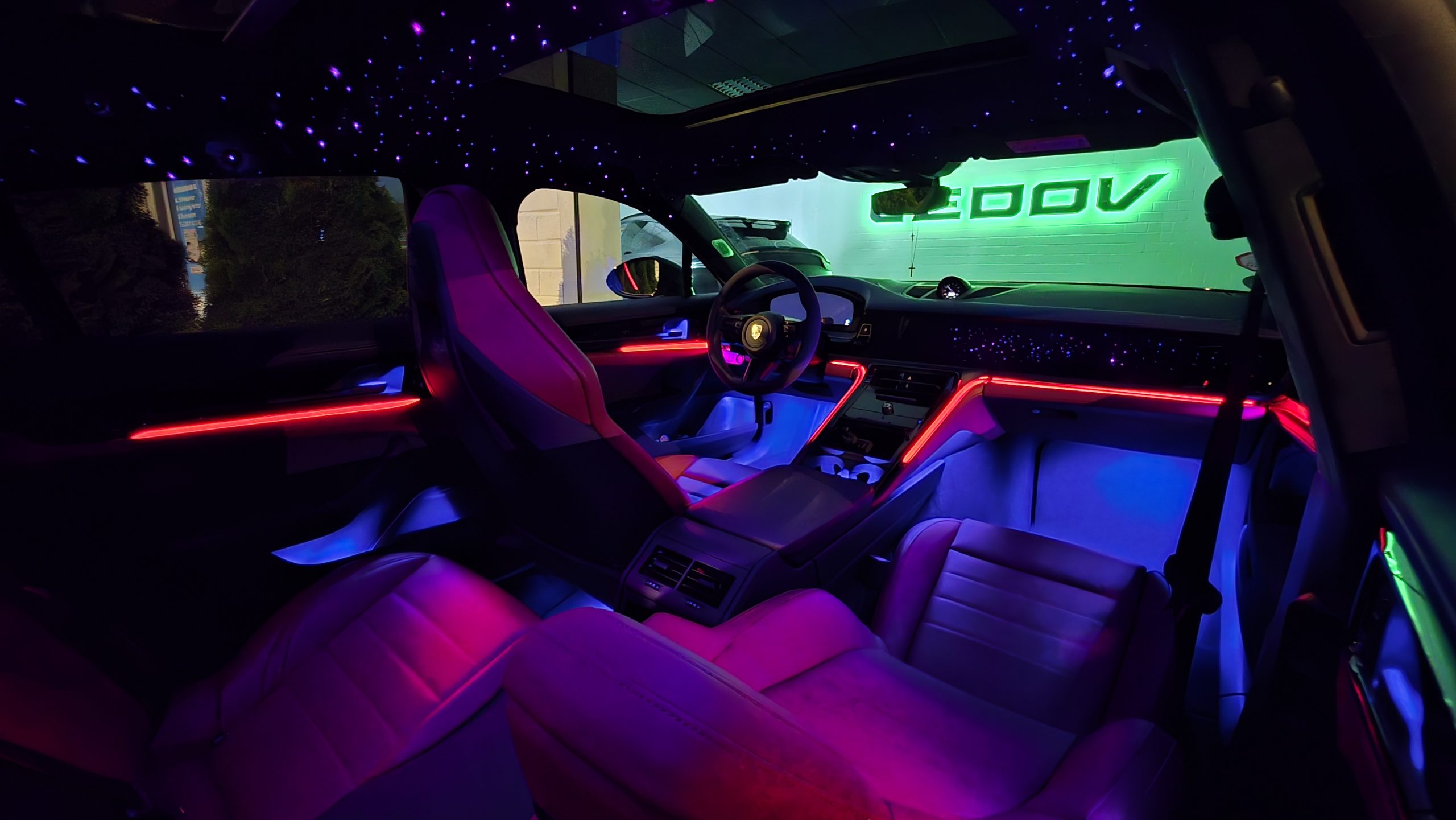 Porsche Panamera 2025 G2LED Ambientebeleuchtung – inkl. Einbau2