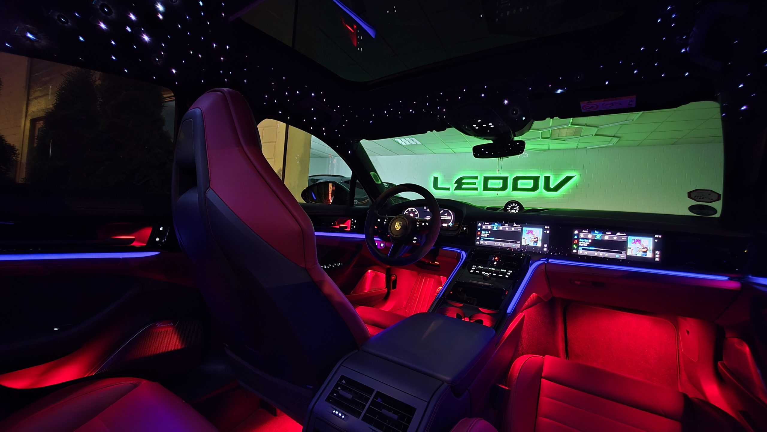 Porsche Panamera 2025 G2LED Ambientebeleuchtung – inkl. Einbau3