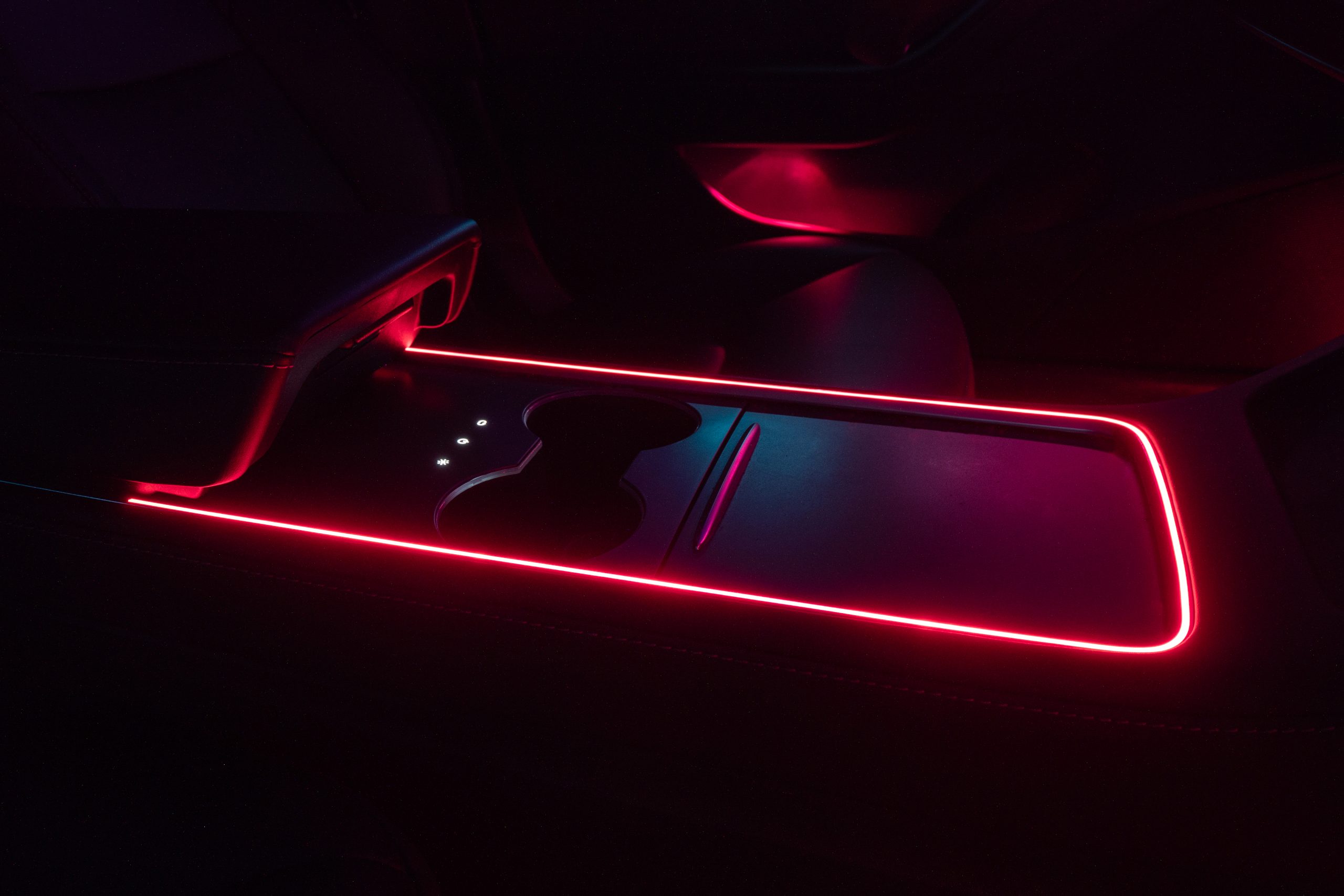 Tesla Model Y und Model 3 LED Ambientebeleuchtung inkl. Einbau21