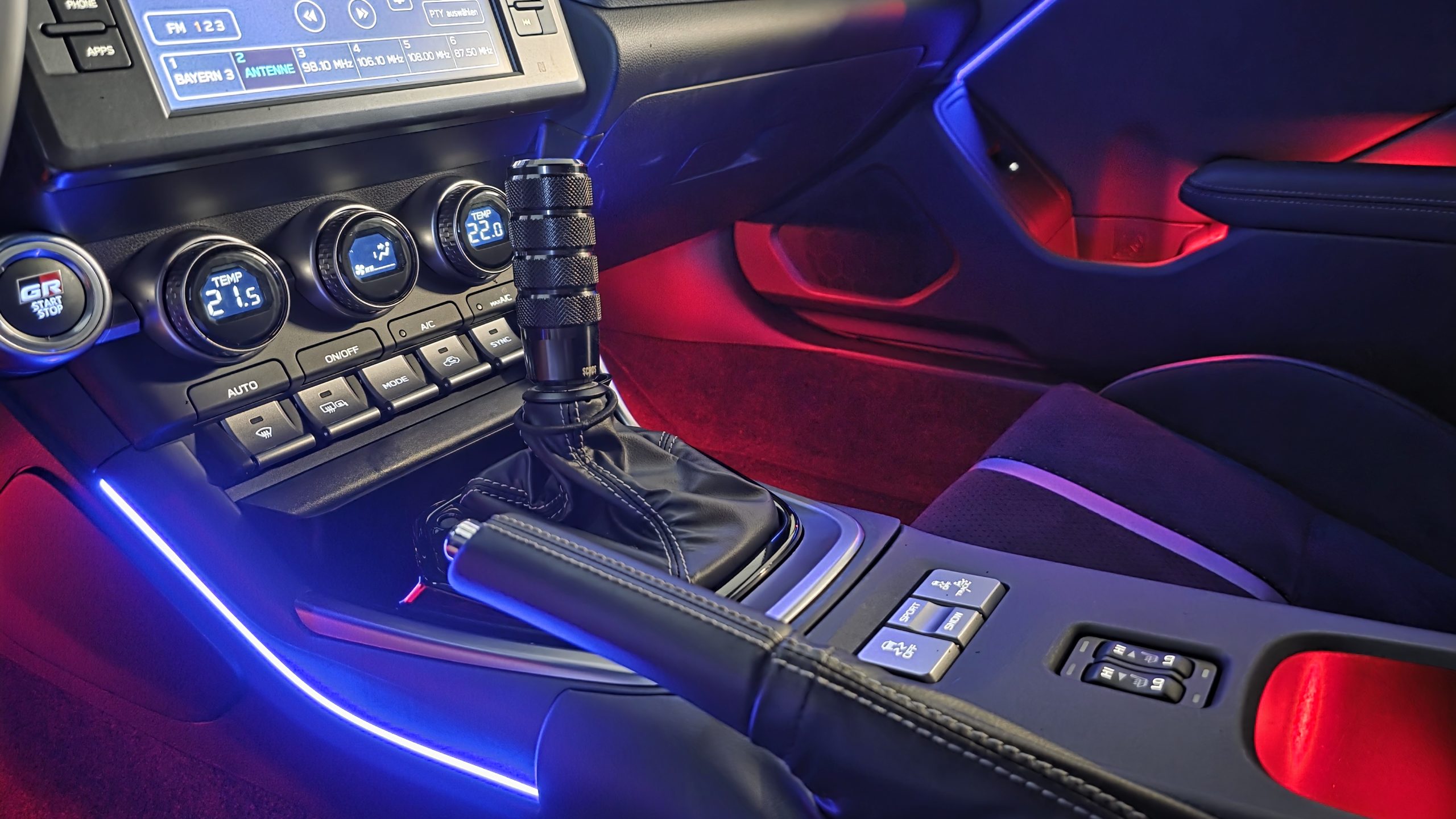 Toyota GR86 Ambientebeleuchtung 6